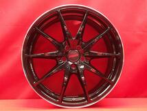 RAYS レイズ 鍛造 軽量 VOLK RACING ボルクレーシング G25 中古ホイール 4本 7.5J 18インチ PCD100 5穴 +48 ハブ65 86 BRZ 等へ aa18_画像6