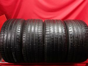 中古タイヤ 225/35R19 88Y 255/30R19 91Y 4本セット ファルケン アゼニス FK510 FALKEN AZENIS FK510 8.5分山★n19