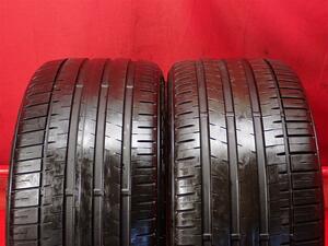 タイヤ2本 《 ファルケン 》 アゼニス FK510 [ 245/35R19 93Y ]8.5分山★ BMW アルビナ B10 B3 NSX スバルWRXSTI ベンツAクラス n19