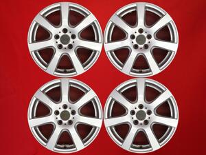 【激安 中古 4本セット】 MAK(マック) DOLOMITI(ドロミテ) 輸入車用 社外 アルミホイール 17inch 7J +45 PCD108 5穴 ハブ径Φ71くらい cc17