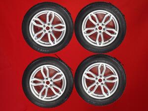 スタッドレス AGA エージーエー Welt+ブリヂストンブリザックRFT 225/60R18 8.5分山★X3(112/5H用)に！stwt18