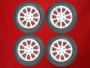 スタッドレス 10スポークタイプ1P+ダンロップウィンターMAXX02 WM02 185/65R15 8.5分山★フリードに！stwt15