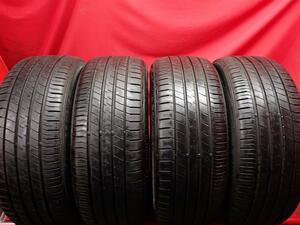 中古タイヤ 225/45R19 96W 4本セット ダンロップ ル・マン V(ファイブ) DUNLOP LE MANS V 8.5分山★n19 アテンザ