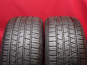 タイヤ2本組 《 コンチネンタル 》 コンチクロスコンタクト LX スポーツ [ 235/55R19 105W ] 8.5分山★SUV車 ランドローバーLR2 n19