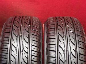 タイヤ2本組 《 ダンロップ 》 EC202 [ 155/65R13 73S ] 9.5分山★ ワゴンR MRワゴン ザッツ ゼスト ミニカ ヴィヴィオ n13