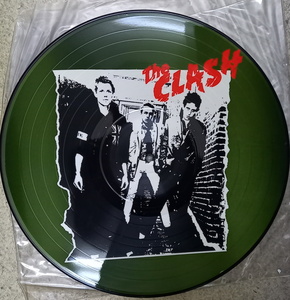 ♪ レア LP ピクチャー盤 THE CLASH 1st ザ・クラッシュ　JOE STRUMMER ピクチャーレコード