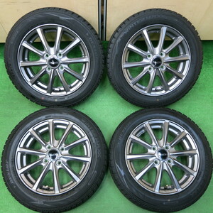 *送料無料*バリ溝！22年！キレイ！9.5分★スタッドレス 155/65R14 ダンロップ ウインターマックス WM02 DILETTO PCD100/4H★4011702イス