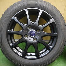 *送料無料*超バリ溝！21年！キレイ！9.5分以上★スタッドレス 155/65R14 ダンロップ WM02 TIRADO Eta LA STRADA PCD100/4H★4012208Hス_画像2