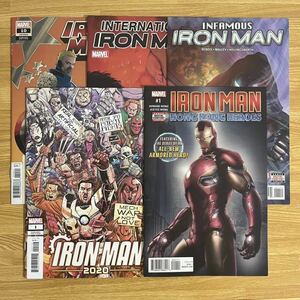 Iron Man 関連 アメコミリーフ 5冊セット アイアンマン スパイダーマン マーベルコミックス MARVEL COMICS アベンジャーズ 原書 英語 洋書