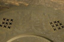 ☆アンティーク ビンテージ 銅製 プレート 地図 IRAQ ARABIA 他 飾り皿 オブジェ 置物 コレクション Jan1515_画像3