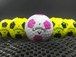 [A2B-09C] Callaway CHROME SOFT Truvis 2016年モデル カラー混合 25球 シェブ キャロウェイ クロムソフト ロストボール