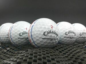 [A2D-02C] Callaway CHROME SOFT X LS Triple track 2022年モデル ホワイト 30球 キャロウェイ クロムソフト ロストボール