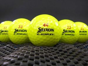 [A2D-07A] SRIXON Z-STAR XV DIVIDE 2021年モデル イエロー 20球 スリクソン ゼットスター ディバイト ツートンカラー ロストボール