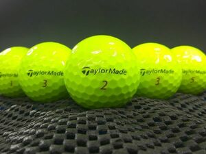 [A2F-02C] Taylormade TP5X 2021年モデル イエロー 20球 テーラーメイド ロストボール