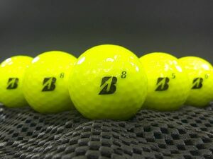 [A2F-06C] BRIDGESTONE TOUR B XS Bマーク 2020年モデル イエロー 30球 ブリヂストン ロストボール