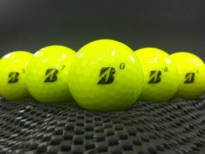 [A2F-07C] BRIDGESTONE TOUR B XS Bマーク 2022年モデル イエロー 20球 ブリヂストン ロストボール