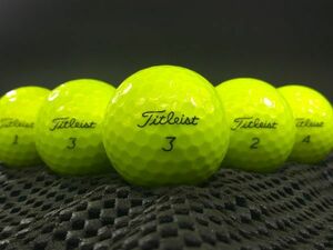 [A2I-16C] Titleist AVX 2020年モデル イエロー 30球 タイトリスト ロストボール