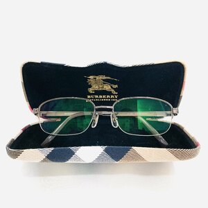 1スタ★ BURBERRY　BE1190T 1018 53 17-140　眼鏡　ケース有　度あり　バーバリー　Y2312-440