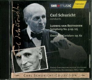 D00141406/D00141406/CD/カール・シューリヒト「ベートーヴェン/交響曲第9番 Op.125 合唱 - Carl Schuricht Collection」