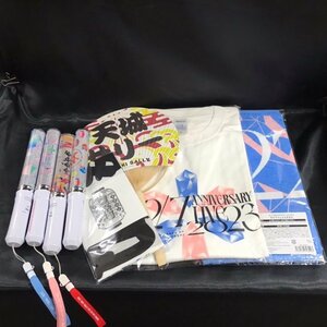 66●中古品●22/7 ナナニジライブグッズ まとめ Tシャツ タオル 手ぬぐい ペンライト4本●22/7●ナナブンノニジュウイチ