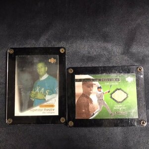 82●中古品●A PIECE OF HISTORY GAME-USED BAT SUPERSTAR theat 2個セット●野球●