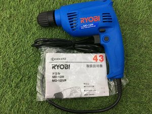 【未使用】★リョービ(RYOBI) ドリル MD-12R 鉄工10mm 木工13mm 641504A IT3XB2IOB96V