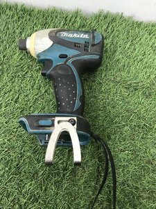 【中古品】★makita(マキタ) 14.4v充電式インパクトドライバ 青(本体のみ) TD130DZ　　　ITSQQBKSZ3LC