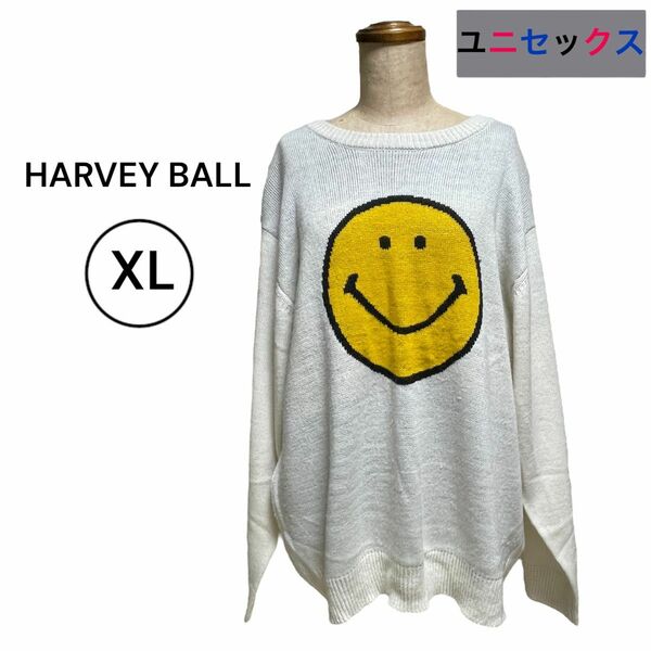 harvey ball ハーベイボール smile face ニット ユニセックス