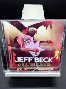 【送料無料】美品 Jeff Beck ジェフ・ベック L.A. 2010 ： Night Of Emotion