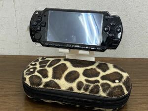 I★ 初期化済 SONY ソニー PSP本体 PSP-2000PB ピアノ・ブラック プレイステーション ポータブル バッテリーなし 