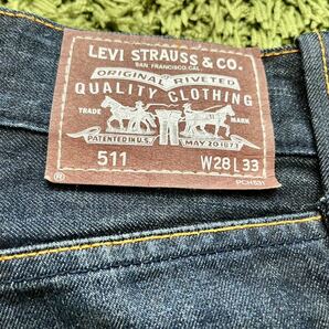 Levi’s 511 slim W28 L33の画像4