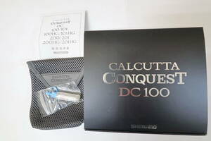 極美品　シマノ　カルカッタコンクエスト１００DC