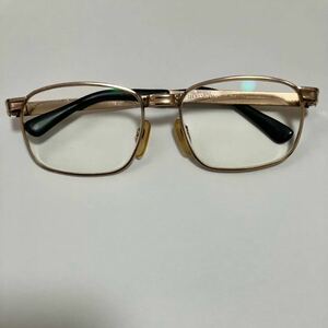 メガネ RODENSTOCK ローデンストック 眼鏡 ゴールドカラー 度あり 中古　12k