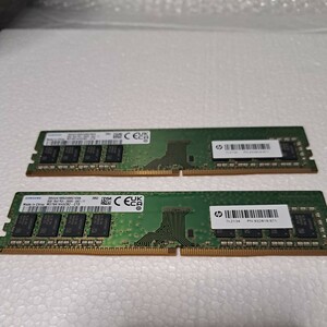 サムソン　DDR4-2666MHz 8GB ×2 デスクトップパソコン用メモリ　M378A1K43CB2-CTD SAMSUNG