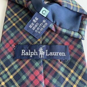 RALPH LAUREN（ ラルフローレン) マルチカラーマイクロチェックネクタイ