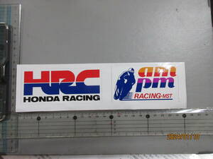 HRC　AMPM-RACING　HONDAスポンサー　ステッカー　送料84円　スーパーレア総品　当時物希少　限定品かも！