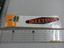 100円売切り　B-73 　DIZZY CLUB　KITAKOバイクスポンサー ステッカー スーパーレア品 当時物希少 限定品　_画像1