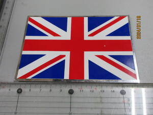 100円売切り　イギリス国旗　スポンサー ステッカー スーパーレア品 当時物希少 限定品　