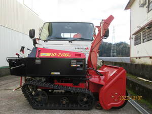 最落55万円 大雪対策 large sizeSnowplow 業者歓迎 YANASE20馬力engine 10‐20G現状中古vehicle 高床住宅+業務歩道除雪 本州運送可能 土日渡し可能！