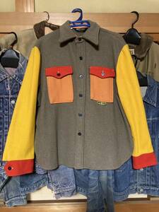 70S Wrangler × Petermax Wrangler Peter Max Wool CPO Vintage