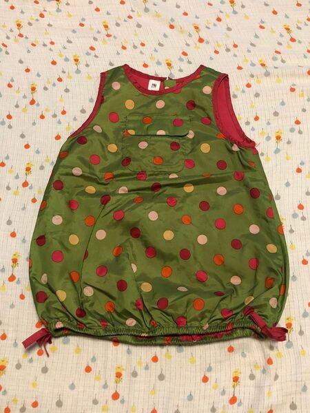ベビーギャップ 外遊び用シャカシャカワンピース 80