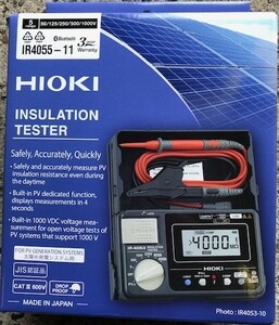 未使用品 日置 絶縁抵抗計 IR4055-11