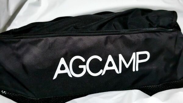 AGCAMPアウトドアチェア(折りたたみ椅子) 黒 バッグ バッグ ブラック バッグ 黒 黒 ブラック ボストンバッグ