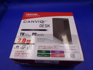 51-0【ジャンク品】CANVIO DESK HD-ED-B20TK ブラック