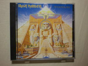 『Iron Maiden/Powerslave(1984)』(CAPITOL CDP 7 46045 2,USA盤,歌詞付,2 Minutes To Midnight,Aces High,NWOBHM)