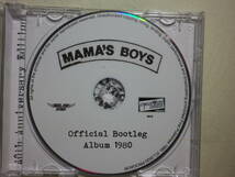 2020年再発盤 『Mama’s Boys/Official Bootleg Album 1980~40th Anniversary Edition(1980)』(リマスター,PROGAOR RECORDS DR10,1st,UK盤)_画像3