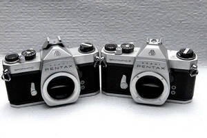 PENTAX ペンタックス M42マウント専用 昔の高級一眼レフカメラ（SP-Fボディ+ SPボディ）2台まとめて 希少品