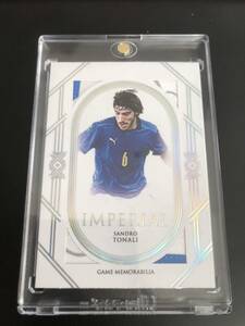 IM31 1/1 サンドロトナーリ futera unique soccer IMPERIAL SANDRO TONALI GAME MEMORABILIA イタリア代表 メモラビリア