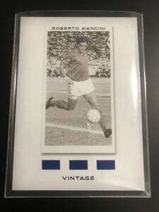 VT18 02/09 ロベルトマンチーニ futera unique soccer VINTAGE ROBERTO MANCINI ITALY イタリア代表 GAME MEMORABILIA ゲームメモラビリア