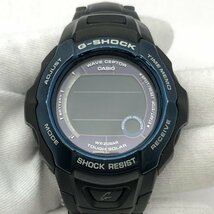 CASIO/カシオ/G-SHOCK/Gショック/THE G/SHOCK RESIST/GW-700BDJ/ブルー×ブラックカラー/20BAR/タフソーラー/メンズ腕時計/ジャンク/T046_画像5